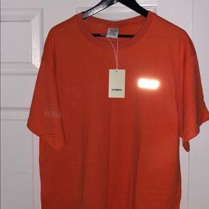 Vetements authentic staff reflective t shirt